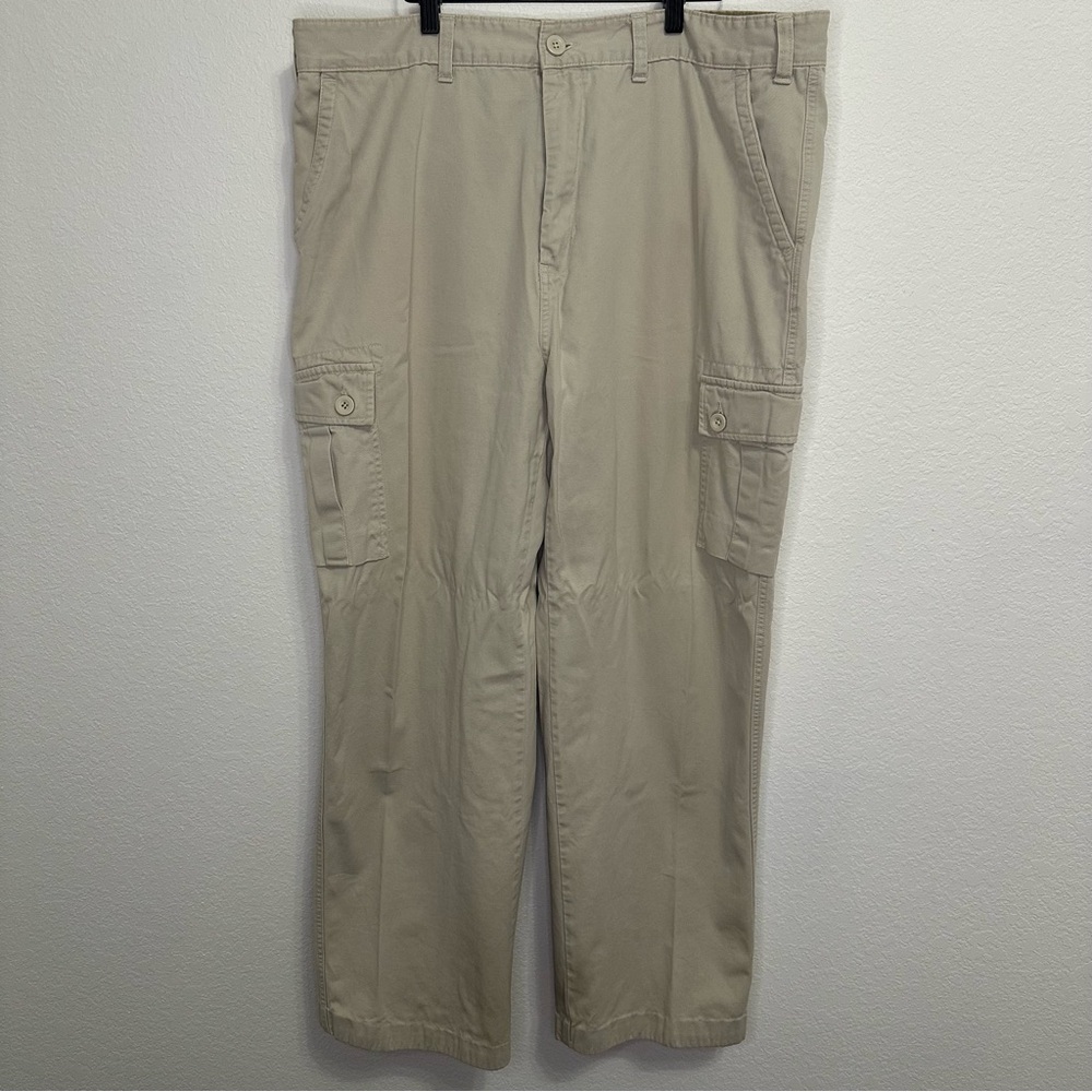 Arizona Men’s Khaki Cargo Pants 40x34